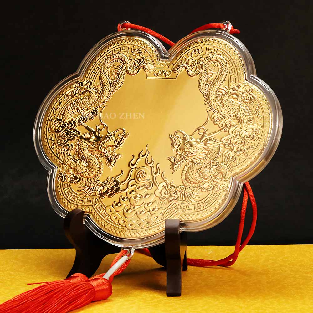 雙龍聚寶-神明金牌(小10~超大28cm)6款規格
