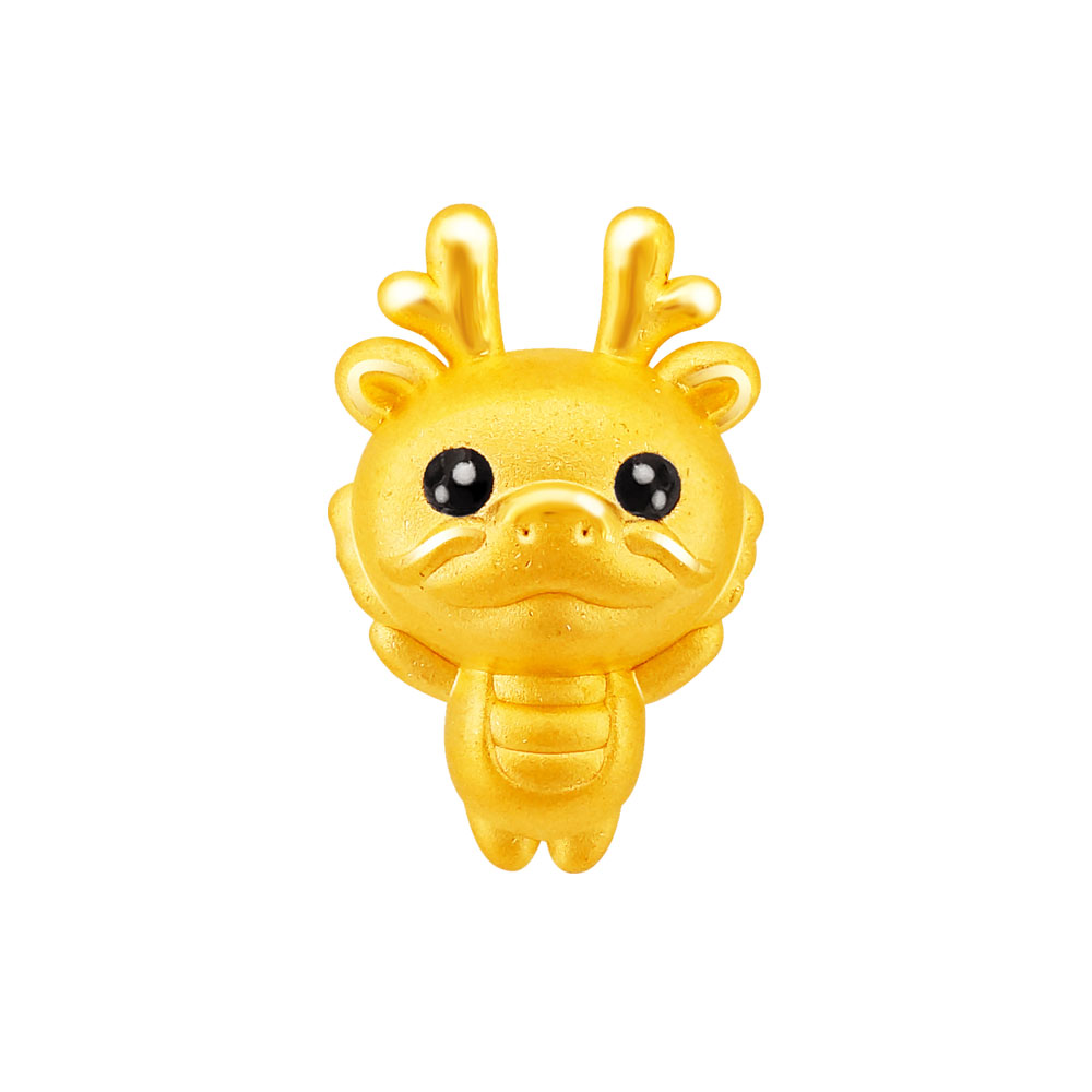 吉運福氣龍金珠-生肖龍-12生肖金飾