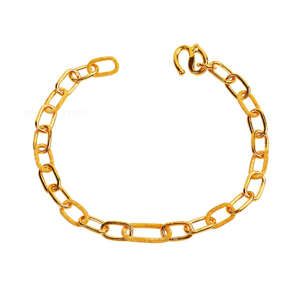 時尚極致簡約黃金手鍊