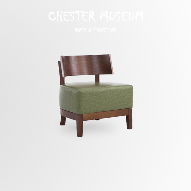 綠色合成皮胡桃木色