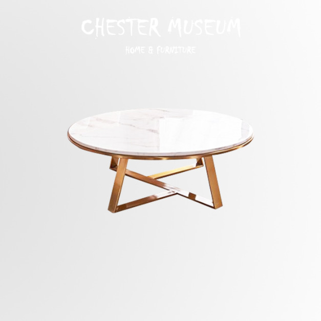 北歐大理石大型客廳桌子