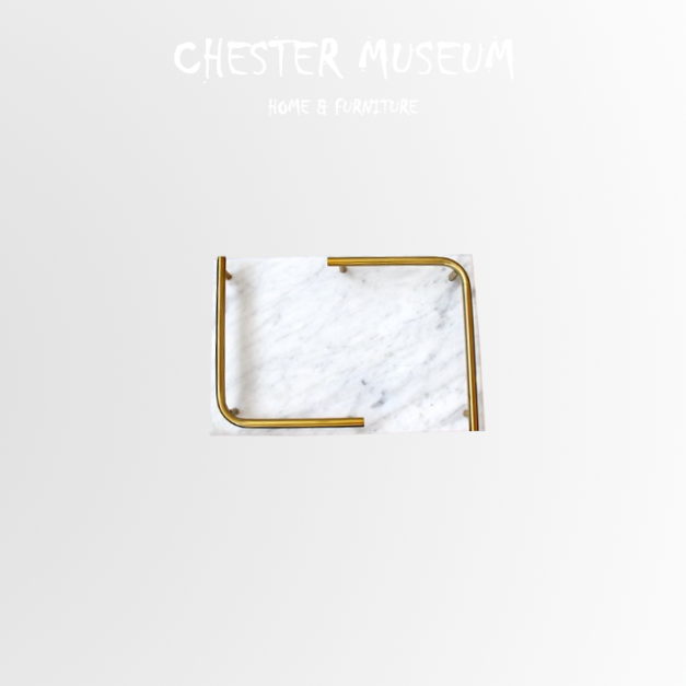 L型手把大理石托盤