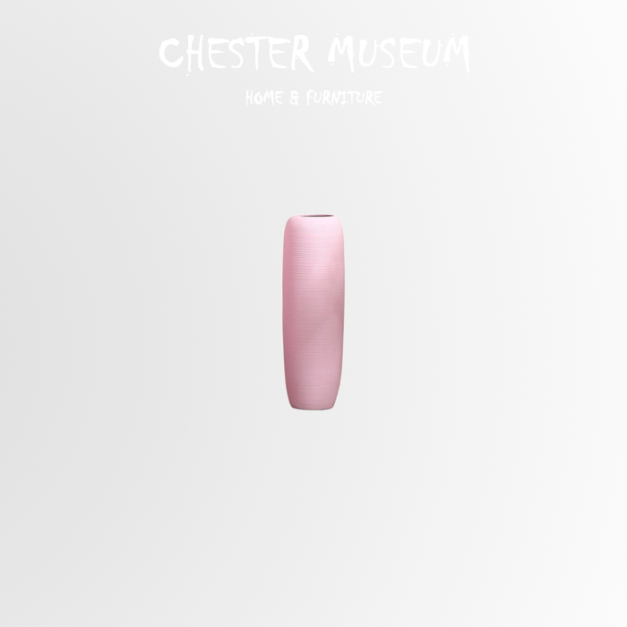 櫻花粉陶瓷花瓶