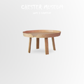 北歐風設計原木色小茶几