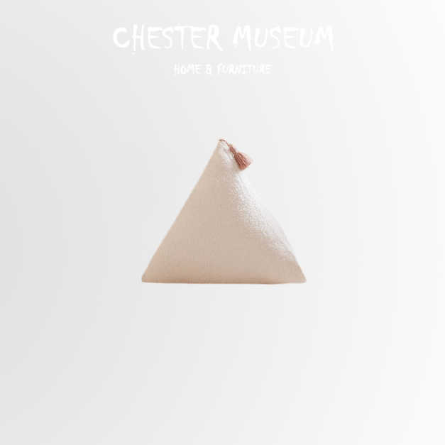 三角羊羔絨抱枕