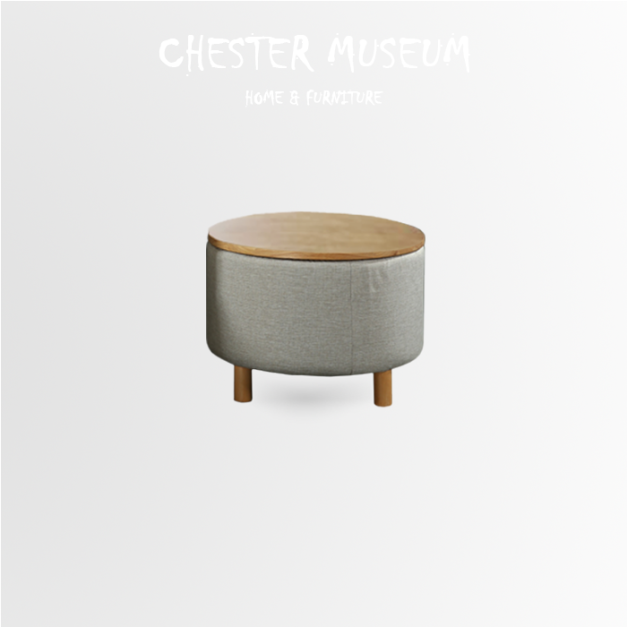 北歐風棉麻客廳小茶几