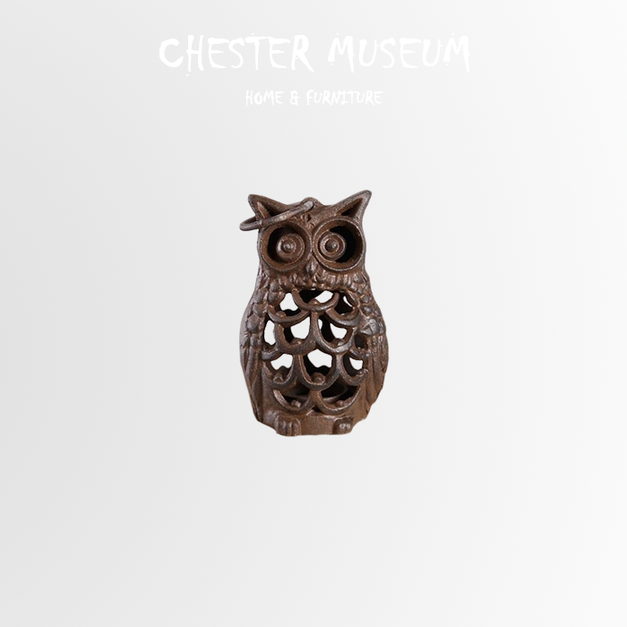 鑄鐵貓頭鷹