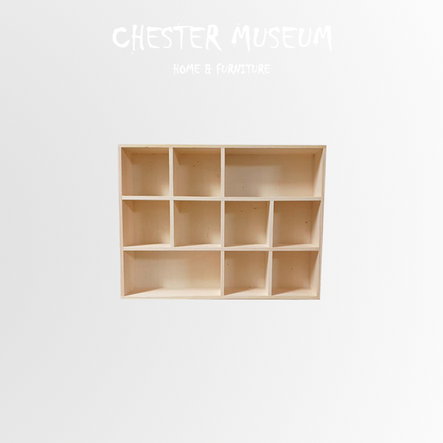 原木色木頭小物收納櫃