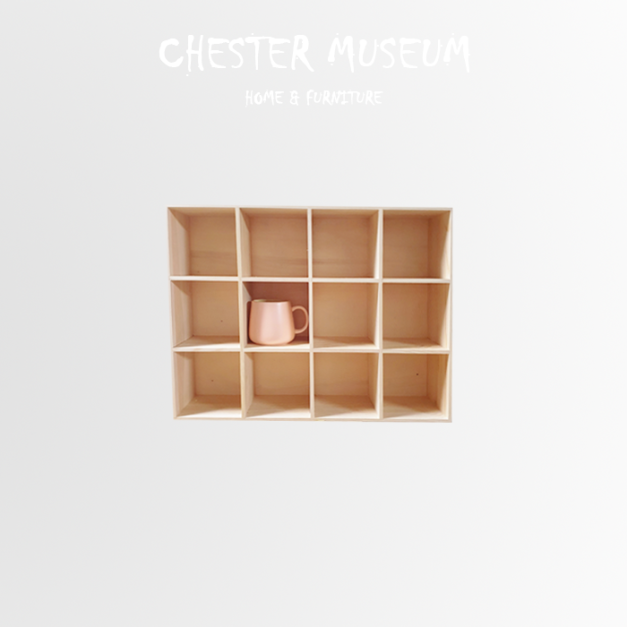 原木色木頭收納櫃