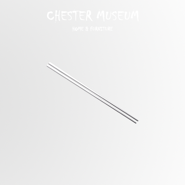 平面無縫的316不鏽鋼筷子(1組10雙)