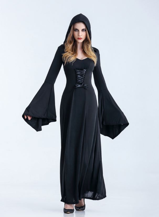 暗黑系女巫師套裝