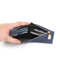 CHENSON 4卡2鈔 超薄牛皮長夾 深藍(W00882-6)_2