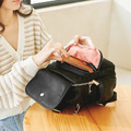 CHENSON 日常7口袋 厚底迷你後背包 黑(CG15192-3)_3