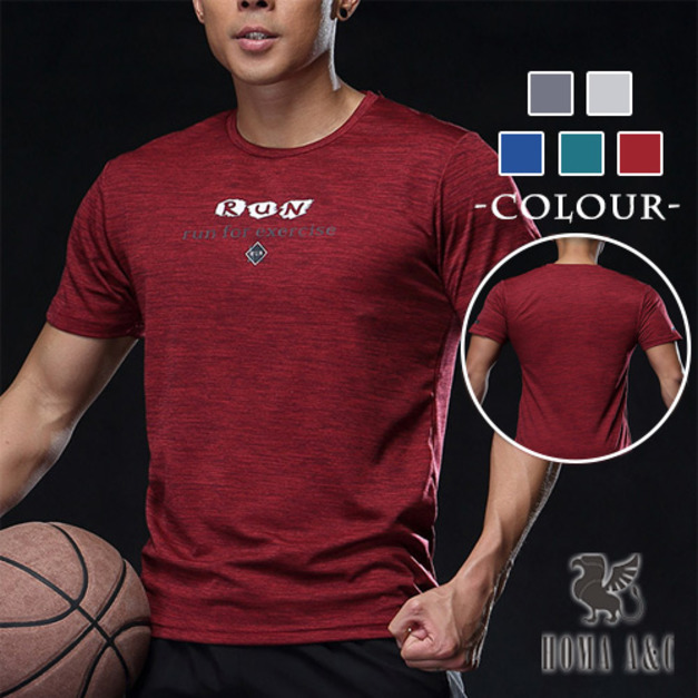 Crun男子運動短袖