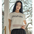 Inspire短版拼網運動短袖_4