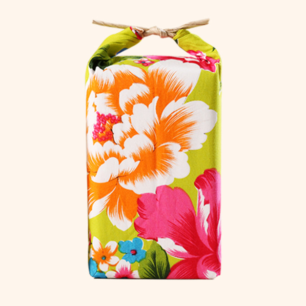 春花夢露(綠花布)