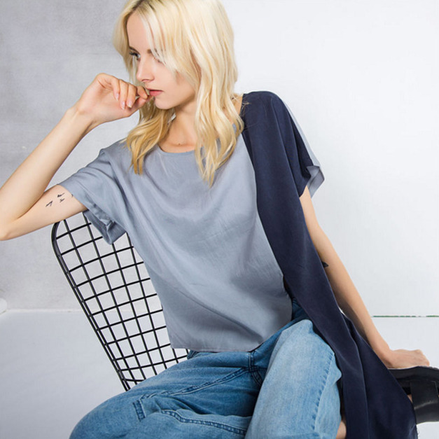 街頭時尚 不規則下擺寬鬆上衣