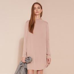 運動休閒 長版衛衣洋裝 (2色)