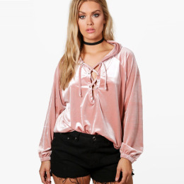 【大尺碼】休閒編織V領 連帽長T恤