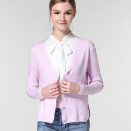 百搭簡約 毛衣針織衫小外套 (2色)