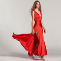 時尚歐美風 露背側邊個性開叉宴會禮服 (2色)_2