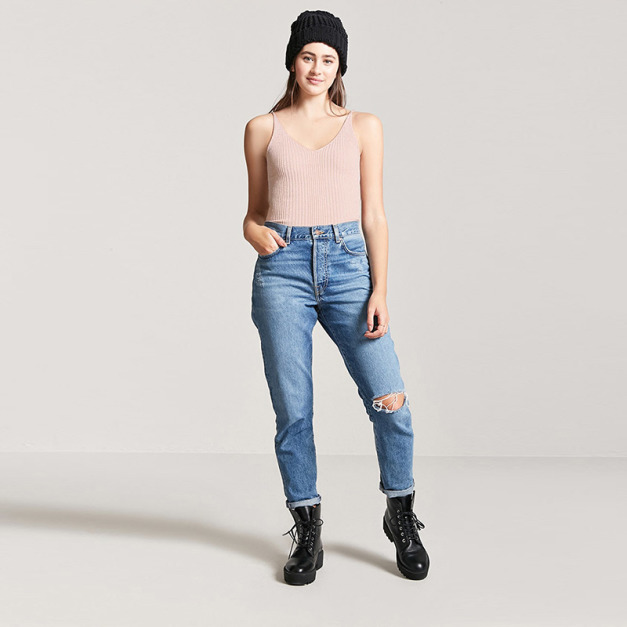 修身百搭 吊帶TANK針織衫 (2色)