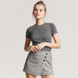 羅紋風 修身顯瘦針織衫 (2色)