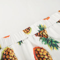鳳梨印花沙灘度假風休閒短褲_2