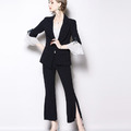 名媛小香風 氣質時尚休閒OL兩件式西裝套裝