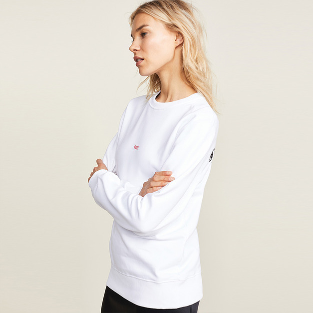 休閒印花 寬鬆圓領套頭百搭衛衣