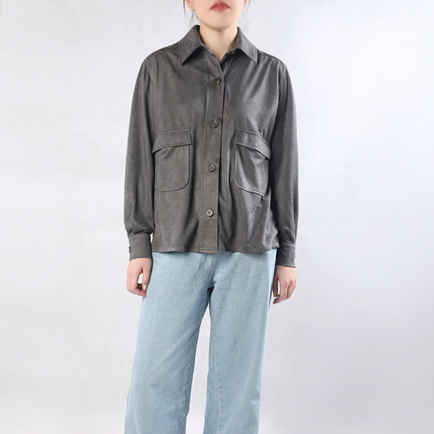 復古慵懶 原宿風寬鬆百搭外套