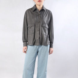 復古慵懶 原宿風寬鬆百搭外套