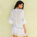 竹節棉 微透感海邊度假風罩衫小洋裝 (3色)_2