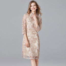 大碼歐美復古風棉花糖女孩小清新蕾絲慵懶風洋裝