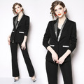 時尚修身OL氣質商務正裝 職業裝二件式套裝