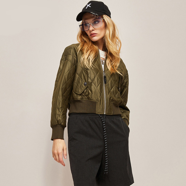 菱格棉衣棉服女保暖設計感小眾時尚外套