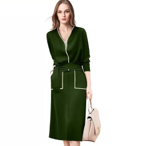 氣質時尚套裝搭配一整套裙子兩件式