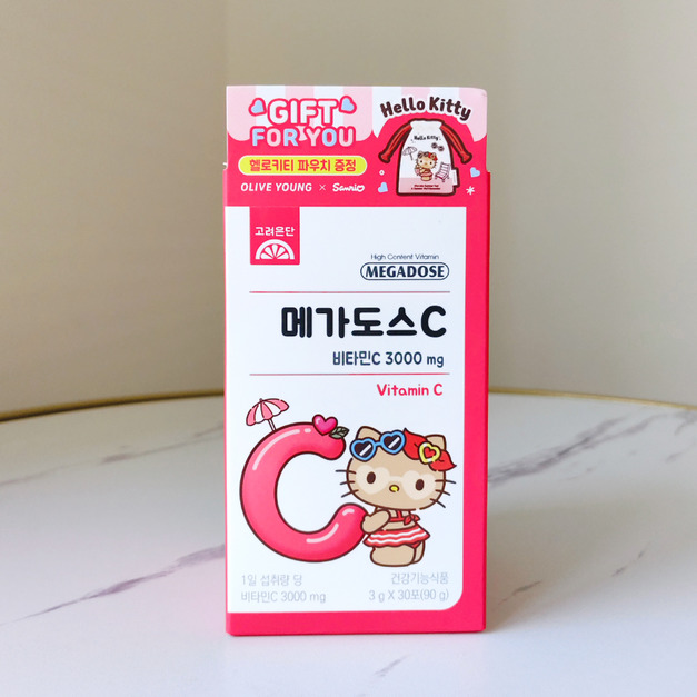 【最後2盒】韓國 MEGADOSE C 維他命C 3000mg｜1入