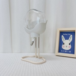 小花飲水器組(含支架)