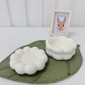 【新品】飄飄雲陶瓷食碗(平面/內凹)