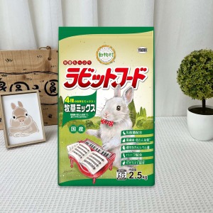 日本YEASTER | 綜合兔料2.5kg (深綠鋼琴)