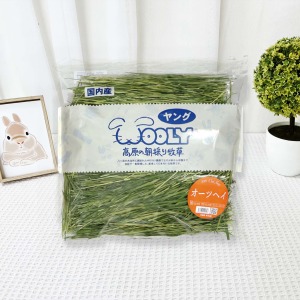 日本WOOLY |  高原燕麥草400g (橘圓標)