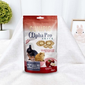 西班牙CUNIPIC | 小動物化毛點心餡餅-蘋果 50g