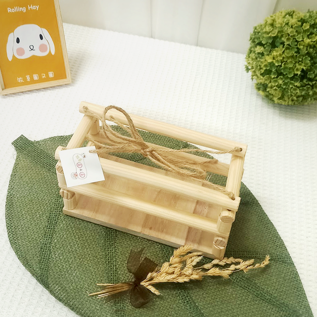 牧草圓又圓 | 手工小馬槽草架