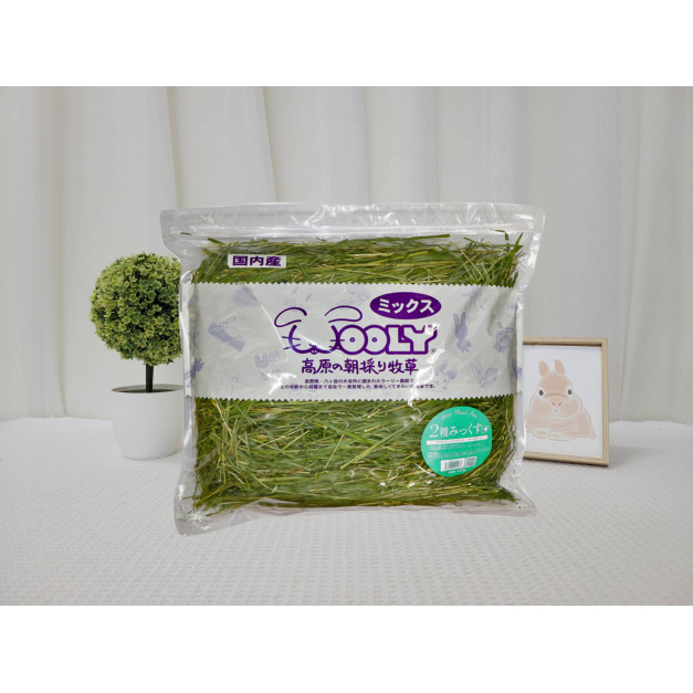 wooly 混合燕麥草.黑麥 (淺綠標) 400G