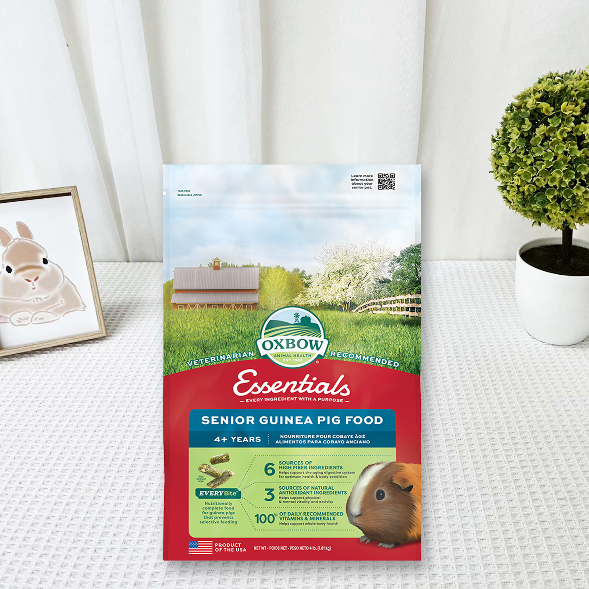 美國OXBOW | 老天飼料 4磅(約1.81kg)