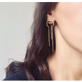 簡約長條細緻耳環 - E01515