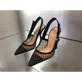Dior J'adior slingback印字織帶跟鞋_5