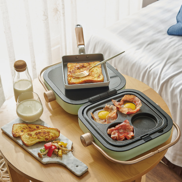 【VIVA 露營展限定賣場】RICHMORE｜TwinChef 雙廚折疊爐（雙盤）