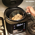 【年終雙12聖誕購物祭】RICHMORE AI多功能萬用鍋（贈專用保鮮蓋+油炸籃）_3